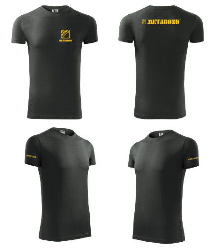 Tricou gri ardezie Mărimea L